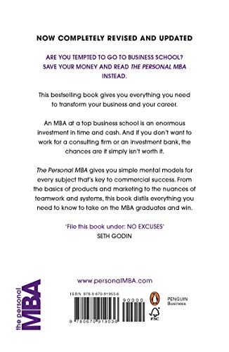 The Personal MBA: The bestselling business book containing you everything you need to know about marketing, management and leadership