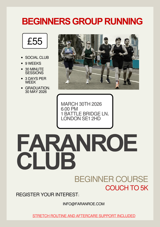 Faranroe Club: Couch to 5K Program (9 Weeks)